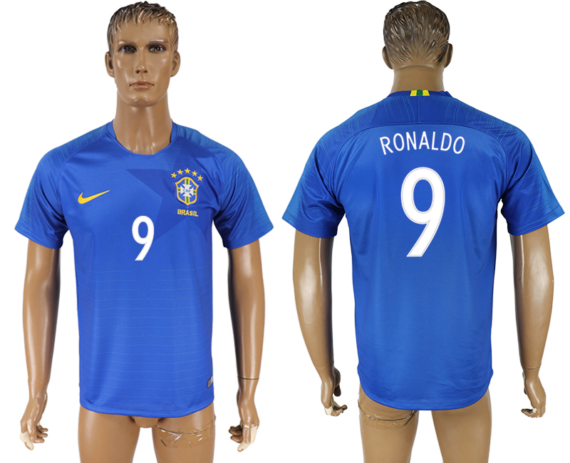 2018 FIFA WORLD CUP BRAZIL #9 RONALDO  Maillot de foot